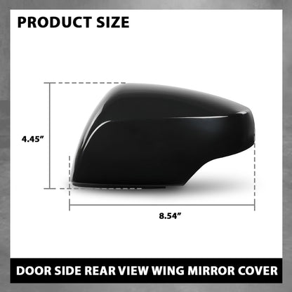 G-PLUS Door Side Rear View Wing Mirror Cover Cap Pair Compatible with Subaru Forester 2014-2018 (non eyesight detection),Fit Subaru Outback Crosstrek Impreza 2012-2014 91059AJ200