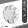 G-PLUS Wheel Center Caps Chrome Hub Cap Compatible with GMC Sierra 2500HD 2015-2020, Compatible with GMC Sierra 3500HD 2015-2020 22909152