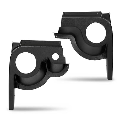 G-PLUS Speaker Housing Pod Set of 2 Left & Right Compatible with EZGO TXT Golf Cart 1994-2013 Black