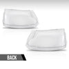 G-PLUS Headlight Lens Cover Compatible with Land Rover Discovery 4 LR4 2014-2016 Left & Right Pair Front Headlamp Lens Cover Clear