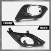 G-PLUS Fog Light Bezel Covers Trim Left + Right Driver Passenger Compatible with Nissan Rogue 2014-2016