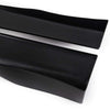 Universal Polyurethane Black Car Side Fender Skirts Extension Rocker Panel Splitter Protector