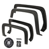 G-PLUS Fender Flares Compatible with Chevy Silverado 1500 2014-2018/Fit Chevy Silverado 2500 3500HD 2015-2019 (6.5' and 8' Long bed, Factory Style Textured) Not Fit GMC Sierra/Dually model