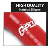 G-PLUS Silicone Heater Hose Kit Compatible with Toyota 4Runner 3.4L 1996-2002 W/Rear Heater Red