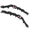 G-PLUS Rear Left & Right Side 1pair Bumper Brackets Compatible with 2019-2021 Toyota RAV4 521550R070, 521560R070, TO1143129, TO1142129
