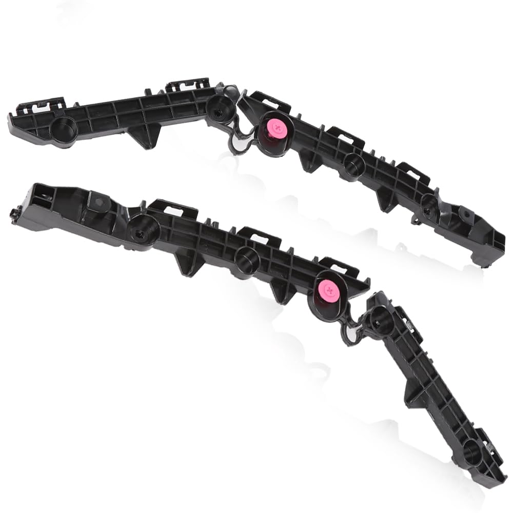 G-PLUS Rear Left & Right Side 1pair Bumper Brackets Compatible with 2019-2021 Toyota RAV4 521550R070, 521560R070, TO1143129, TO1142129
