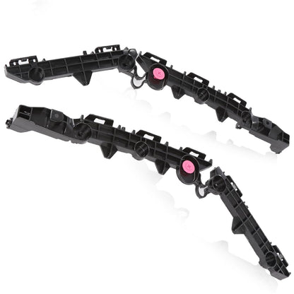 G-PLUS Rear Left & Right Side 1pair Bumper Brackets Compatible with 2019-2021 Toyota RAV4 521550R070, 521560R070, TO1143129, TO1142129