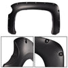 G-PLUS Upgrade Fender Flares Compatible with Chevy Silverado 1500 2007-2013 (For 69.3" Short Bed Crew Cab) Not Fit 07 Classic Models & GMC Sierra Wheel Cover Smooth Pocket Riveted 4 PCS