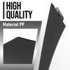 G-PLUS Headlight Molding Trim Left Driver Compatible with Honda Civic 2022 2023 2024 HO1212131, 71207T20A01 Black