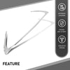 G-PLUS Front Bumper Lower Molding Trim Compatible with LX ES350 ES300h Base Sedan 4-Door 2016-2018 5310206150, 5310233080, 53122-06010 Silver