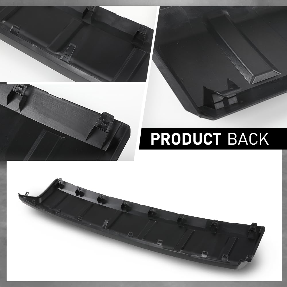 G-PLUS Front Bumper Lower Valance Panel Compatible with 2022-2023 Toyota Tundra TO1095226, 539110C100 Black