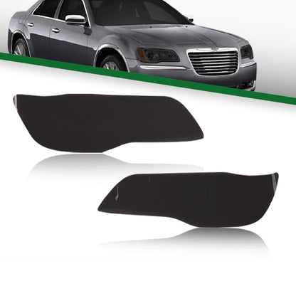 G-PLUS Front Headlight Side Precut Smoke Tint Compatible with 2011-2020 Chrysler 300 300C