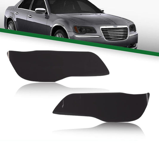 G-PLUS Front Headlight Side Precut Smoke Tint Compatible with 2011-2020 Chrysler 300 300C