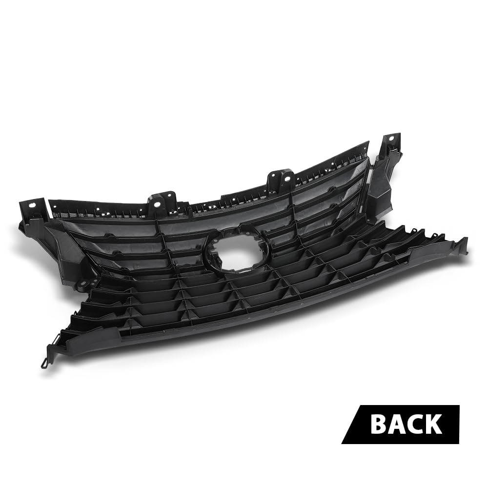 G-PLUS Front Bumper Upper Grille Compatible with LX RX350 2016-2018, Fit LX RX450H 2016-2019 & RX350L 2018, 531110E170, LX1200180 Gray