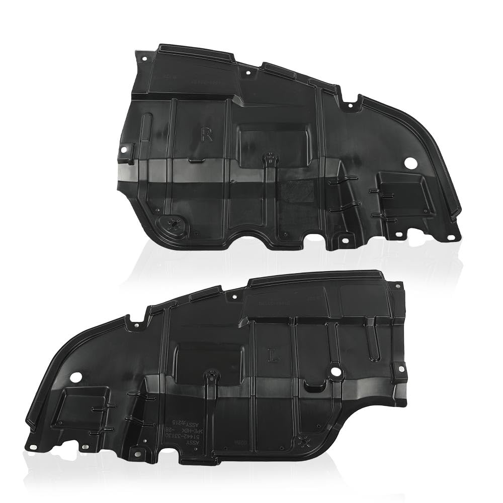 G-PLUS Engine Splash Shield Under Cover Left and Right Side Compatible with 2007-2012 ES350 Base 6 Cyl 3.5L 5144133120 5144233120 LX1228105 LX1228106