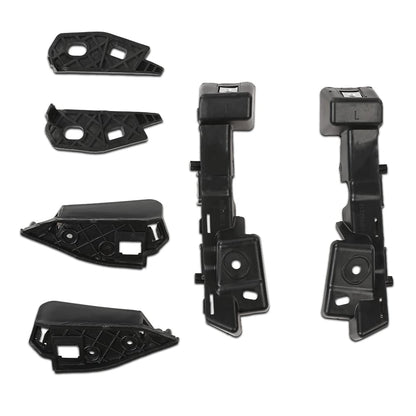 G-PLUS Front Bumper Brackets Retainer Support 6pcs Compatible with 2016-2018 Chevy Malibu Front Driver & Passenger Side Bumper Brackets 20809859 20809860