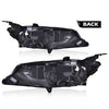 G-PLUS Headlights Assembly Compatible with Chevy Malibu 2019 2020 2021 Headlamps Set Pair Left & Right Front Halogen ‎Clear Lens Black Housing Amber Reflector,faros delanteros