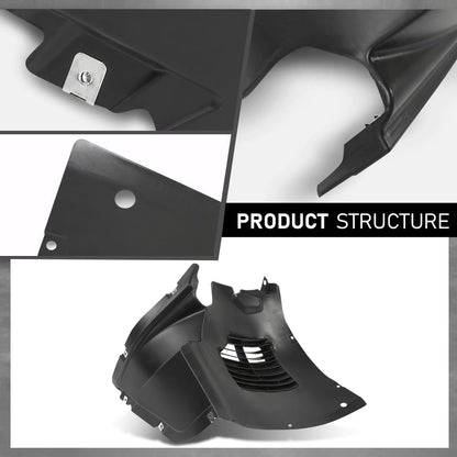 G-PLUS Front Right Wheel Housing Fender Liner Compatible with Porsche Panamera 2010-2016 97050412411, 97050412416