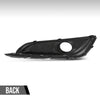 G-PLUS Fog Lamp Bezel Insert Front Right Passenger Side Compatible with Buick Regal 2014 2015 2016 2017 23142358, GM1039275 Chrome Black
