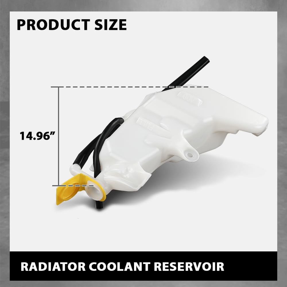 G-PLUS Coolant Reservoir Expansion Tank Compatible with Dodge Durango 2011-2024,Fit Jeep Grand Cherokee 2011-2021/WK 2022 5165708AA-PFM, CH3014133