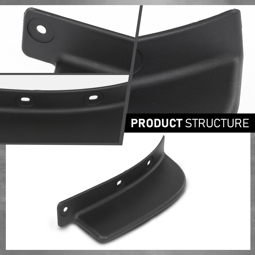 G-PLUS Front Bumper Fascia Spat Left Driver Compatible with Jeep Cherokee 2019-2022 68288015AC