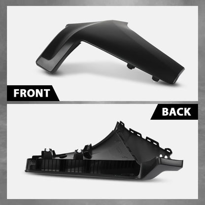 G-PLUS Front Bumper End Cap Extension Trim Pair Compatible with Chevy Silverado 1500 2019-2022 Replacement for GM1016110, GM1017110