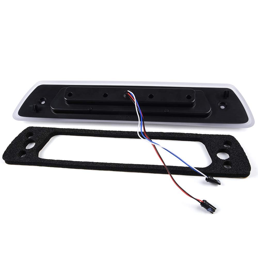 G-PLUS LED 3rd Third Brake Light Compatible With Ford F150 2009-2014 High Mount Rear 3rd Cargo Tail Lamp Waterproof Clear lens Chrome Housing