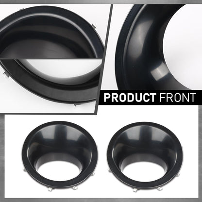 G-PLUS Fog Lamp Light Bezel Compatible with LR4 2010-2014 Black