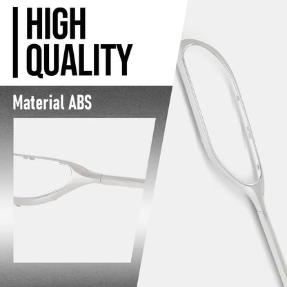 G-PLUS Rear Trim Strip Set 3 Pcs Compatible with Benz W222 S-Class S450 S500 S560 2018-2020 2228853000, 2228852900 Silver