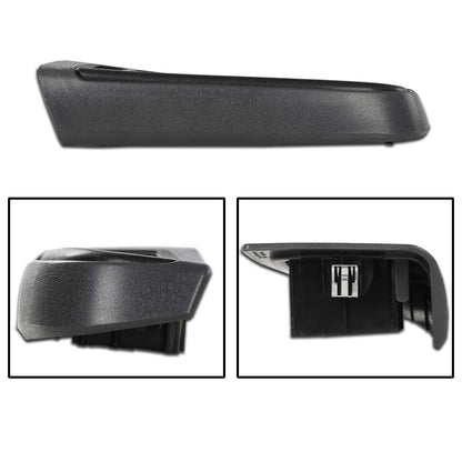 G-PLUS Window Switch Bezel Cover Driver Side, Push Button, Manual, Dark Gray, Compatible with Chevy Silverado/GMC Sierra 2003-2007