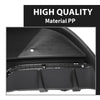 G-PLUS Bumper Cover Rear Lower Compatible with Hyundai Veloster 2013-2017 Fit Models with Rear Object Sensor Holes 866502V521, HY1115117 Black