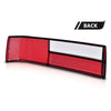 G-PLUS Taillight Lens Red Passenger Side Right Rear Compatible with Ford Mustang 1987-1993 FO2801168, E7ZZ13404A