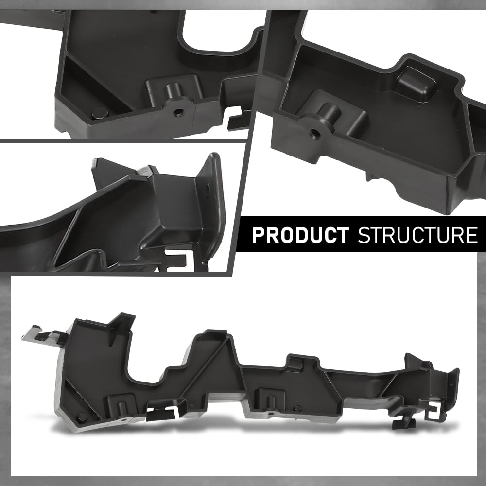G-PLUS Front Left Outer Bumper Cover Support, Compatible with Audi Q5 2021-2024, Driver Side, 80A807277D