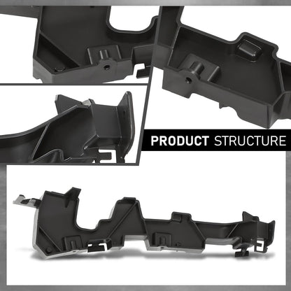G-PLUS Front Left Outer Bumper Cover Support, Compatible with Audi Q5 2021-2024, Driver Side, 80A807277D