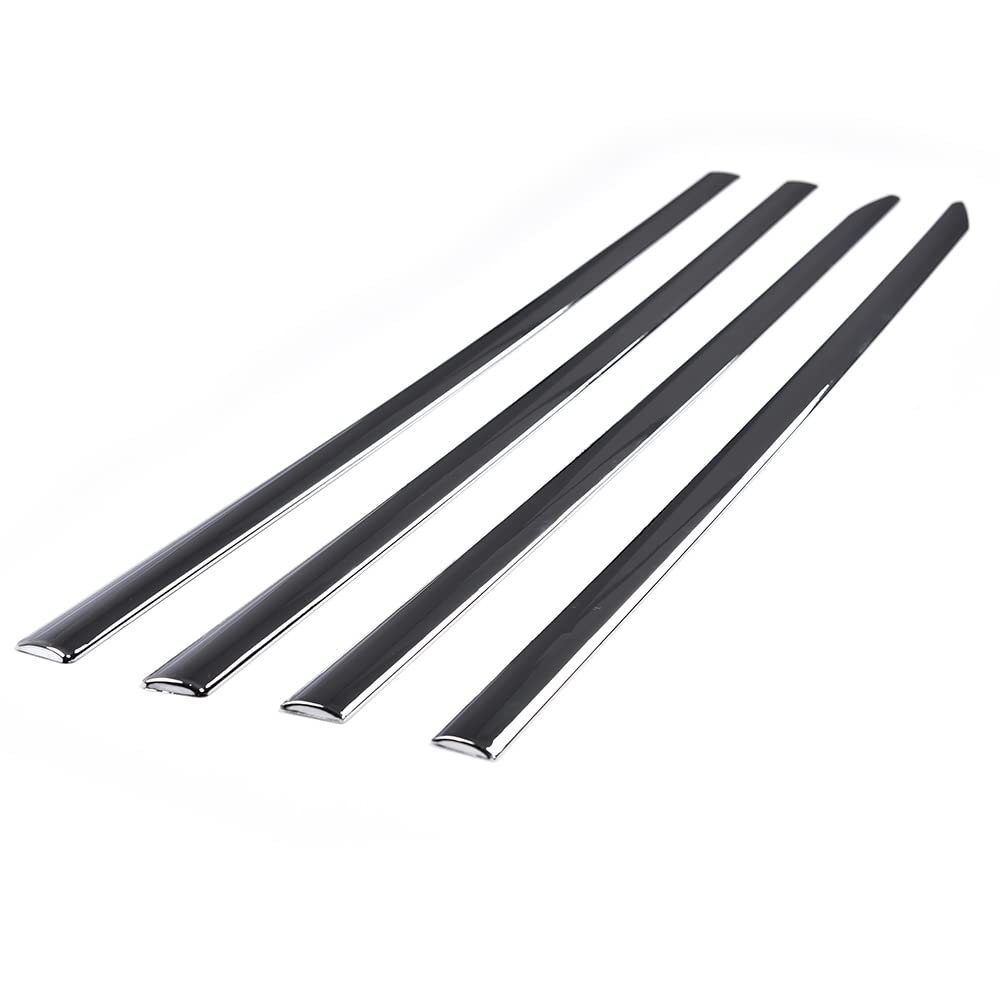 G-PLUS Body Side Moldings Trim Compatible with 2019-2021 Dodge RAM 1500 Crew Cab,Chrome Garnish,4pcs