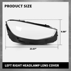 G-PLUS Headlight Lens Cover 2PCS for Benz S-Class W223 V223 Z223 2020-2024 Product Image