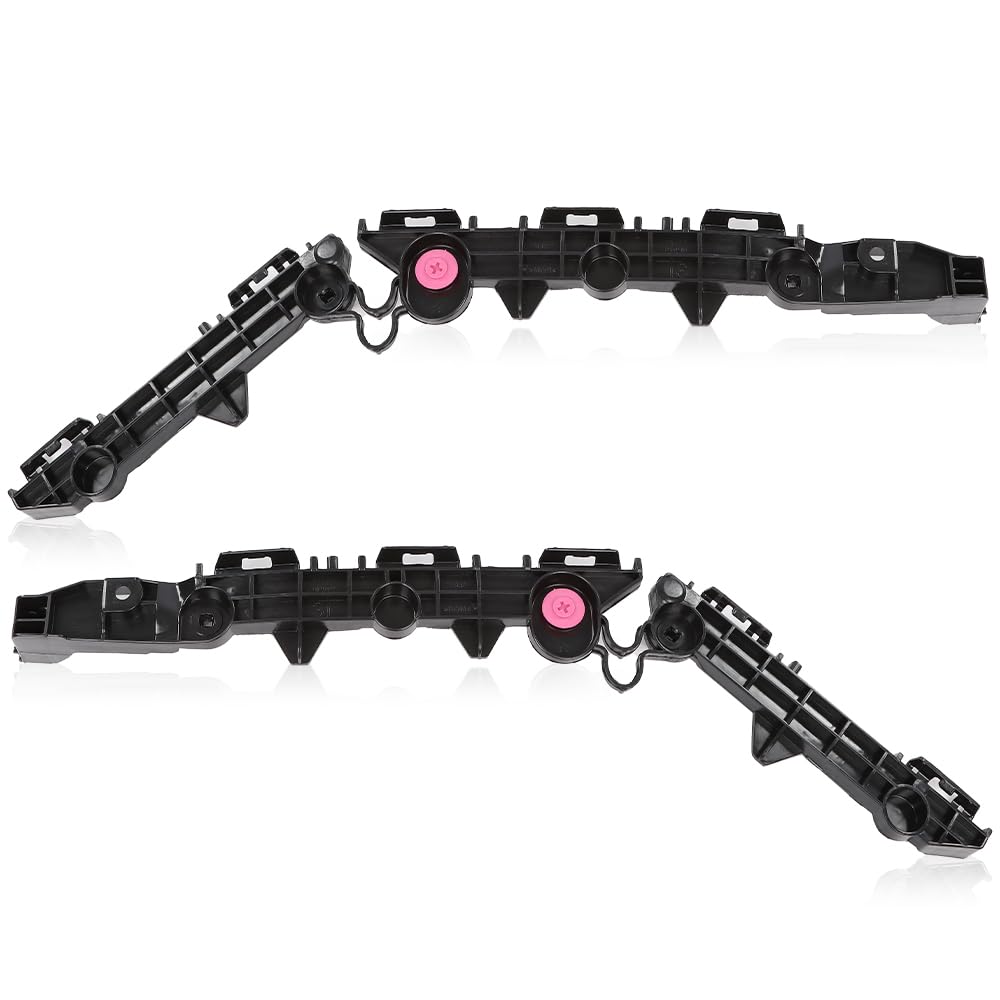 G-PLUS Rear Left & Right Side 1pair Bumper Brackets Compatible with 2019-2021 Toyota RAV4 521550R070, 521560R070, TO1143129, TO1142129