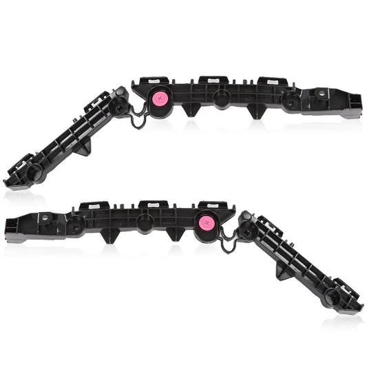G-PLUS Rear Left & Right Side 1pair Bumper Brackets Compatible with 2019-2021 Toyota RAV4 521550R070, 521560R070, TO1143129, TO1142129