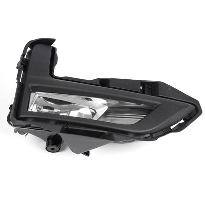 G-PLUS Front Bumper Fog Lights Set W/Bracket Compatible with 2017-2018 Nissan Rogue S SL SV Clear Lens Driving Fog Lamps A Pair W/Bezel