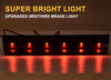 G-PLUS LED LED 3rd Brake Light Compatible with Leer, ARE, Century, Jason and Astro High Mount Stop Parking Lamp Smoke Lens Black Housing