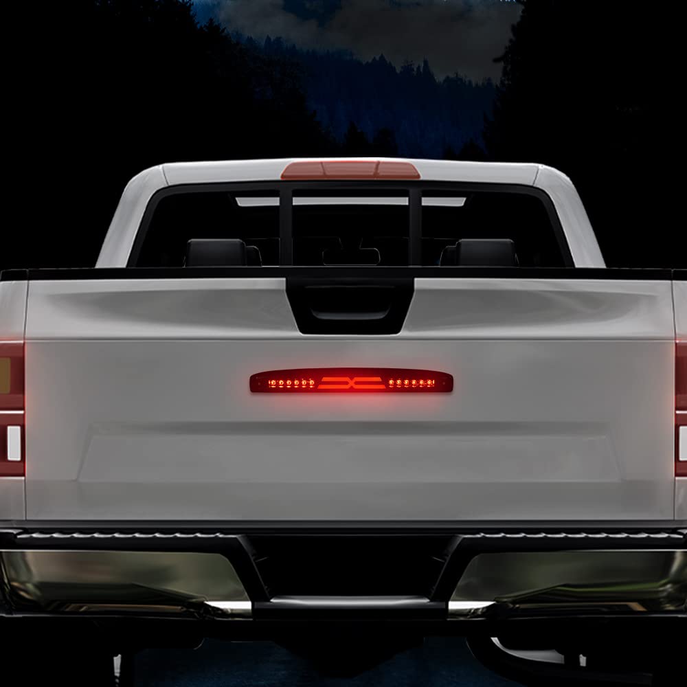 G-PLUS LED Rear Center Tailgate Lamp X Brake Light Compatible with 2003-2006 Dodge Ram 2500 3500 Led Tailgate Light Bar Replacement High Mounted Brake Light 05086509AA