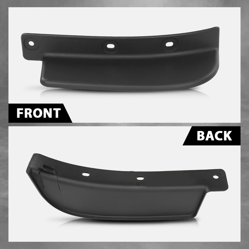 G-PLUS Front Bumper Fascia Spat Left Driver Compatible with Jeep Cherokee 2019-2022 68288015AC