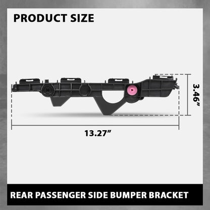 G-PLUS Rear Passenger Side Bumper Retainer Bracket Compatible with Toyota RAV4 2016-2018 521550R050, TO1143121