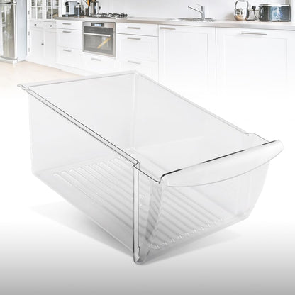 G-PLUS Upper Crisper Pan Drawer Compatible with Frigidaire Refrigerator Models FRS6LR5EB6 240351005, 240351062 Clear