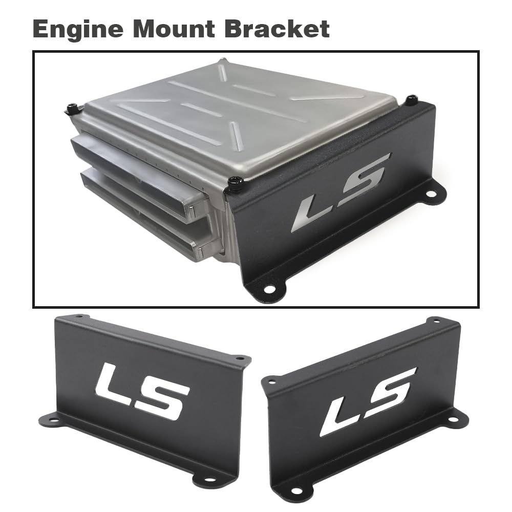 G-PLUS Engine Computer Mount Bracket Steel Bracket LS1 LS2 LS3 LSX 5.3 6.0 4.8 6.2 ECM ECU PCM