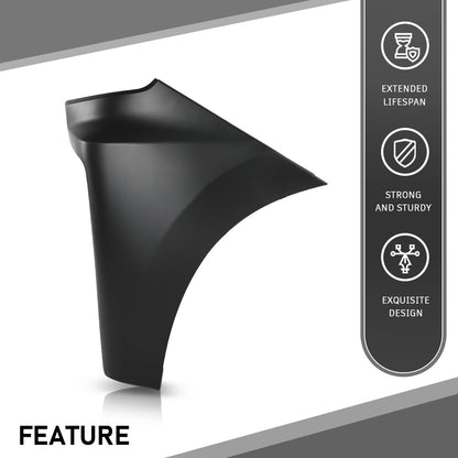 G-PLUS Front Bumper End Cap Extension Trim Left Driver Side Compatible with Chevy Silverado 1500 2019-2022 Replacement for GM1016110