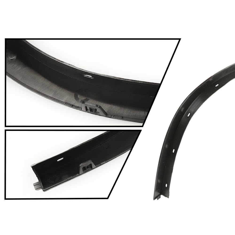 G-PLUS Front Left Wheel Arch Molding Fender Flares Compatible With Bmw X1 2012 2013 2014 2015, Front Wheel Cover Protector Fender Trim Driver Side 51772990165, BM1290103