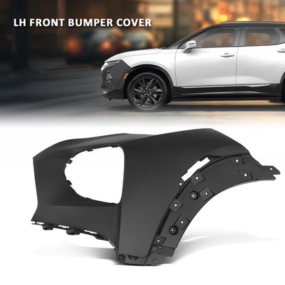 G-PLUS Front Driver Side Bumper Cover (Except RS) LH Compatible with Chevy Trailblazer 2021-2022 NOT Fit RS Model 42749518, 42772013 Black