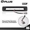 G-PLUS Rear High Mount 3RD Third I Brake Light Stop Tail light Lamp Compatible with 2015-2018 Colorado/Canyon GM25971002 52019397 Rear Cab Roof Tail Center Lamp