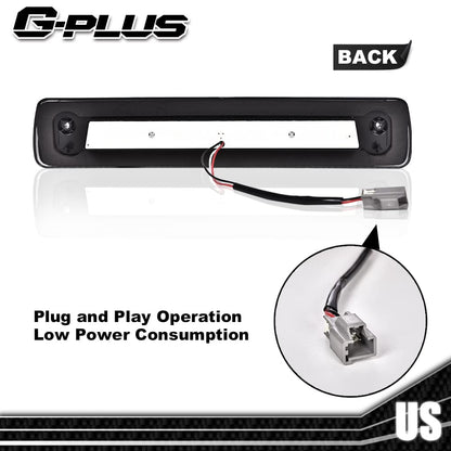 G-PLUS Rear High Mount 3RD Third I Brake Light Stop Tail light Lamp Compatible with 2015-2018 Colorado/Canyon GM25971002 52019397 Rear Cab Roof Tail Center Lamp